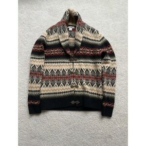 NEW - TELLURIDE CLOTHING 100% Wool Sweater Cardigan Size S Vintage Y2K